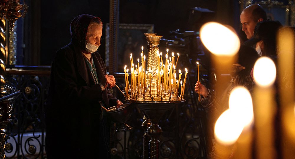 UKRAINE CATHEDRAL PRAYER