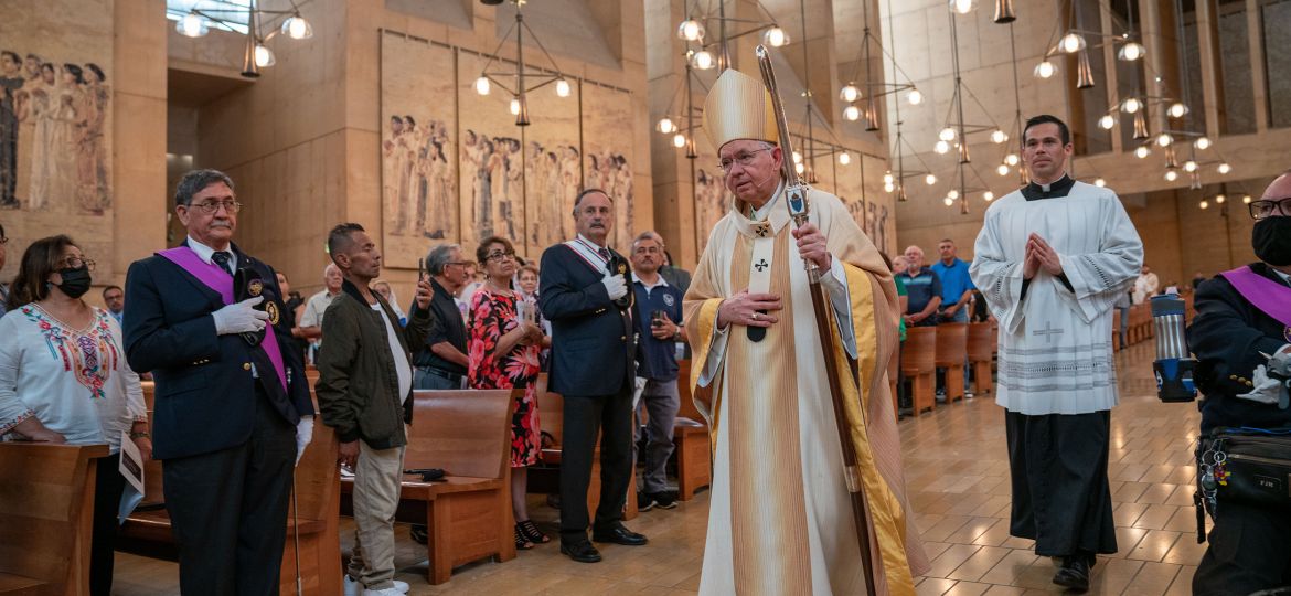 ARCHBISHOP GOMEZ MIGRATION MASS