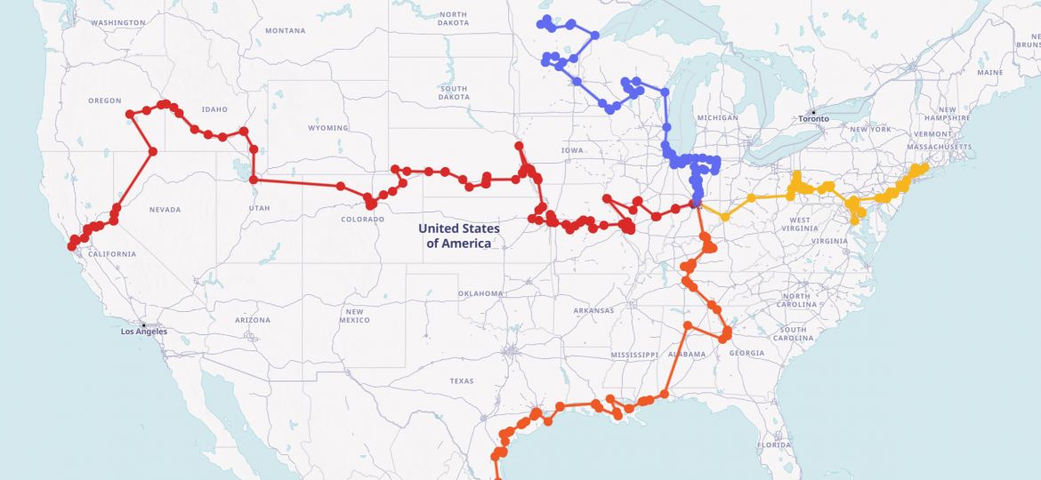 UPDATED MAP NATIONAL EUCHARISTIC CONGRESS (Demo)