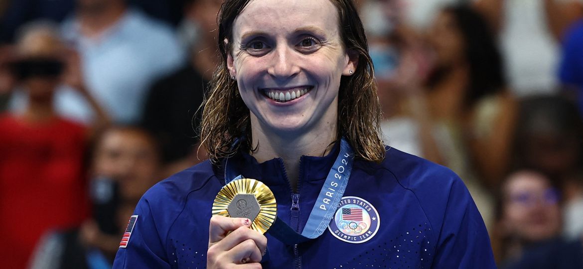 LEDECKY OLYMPIC GOLD 800-METER FREESTYLE