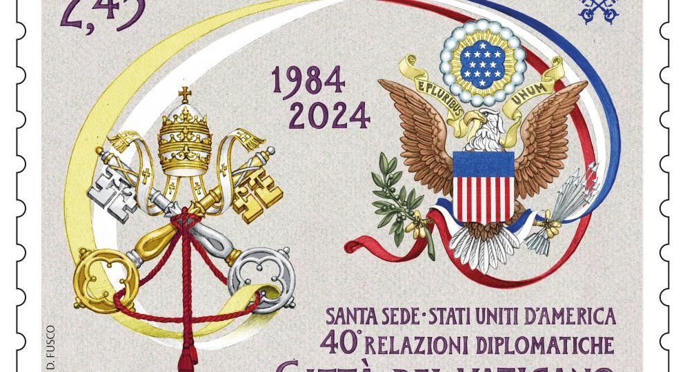 STAMP VATICAN-U.S. DIPLOMATIC RELATIONS