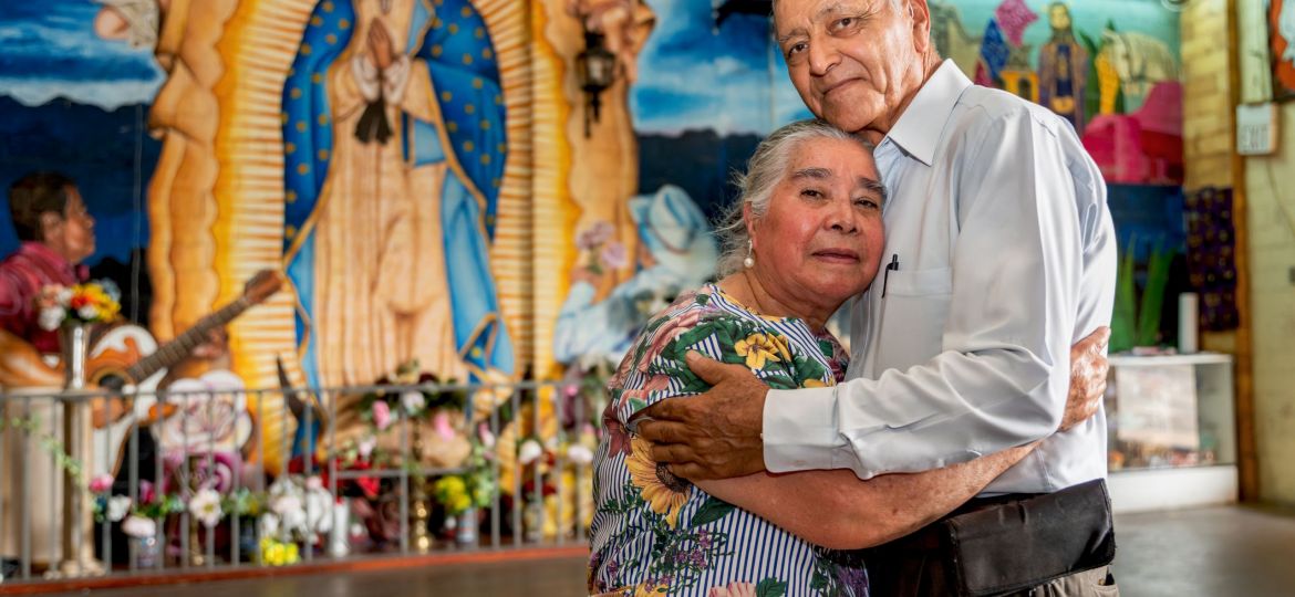 Tereso y Ramona Ortiz celebran 54 años de casados afincados a su fe.