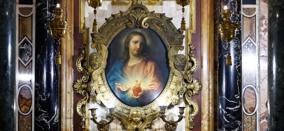 SACRED HEART OF JESUS PAINTING