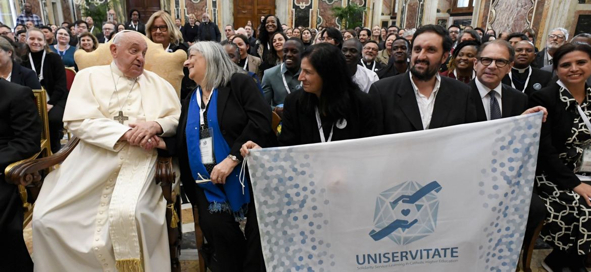 POPE FRANCIS UNISERVITATE SERVICE LEARNING