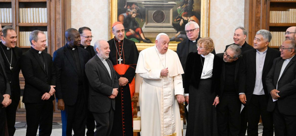 POPE FRANCIS MEETS WITH INTERNATIONAL THEOLOGICAL COMMISSION