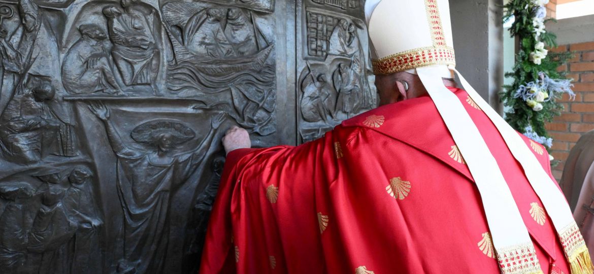 POPE FRANCIS HOLY DOOR PRISON