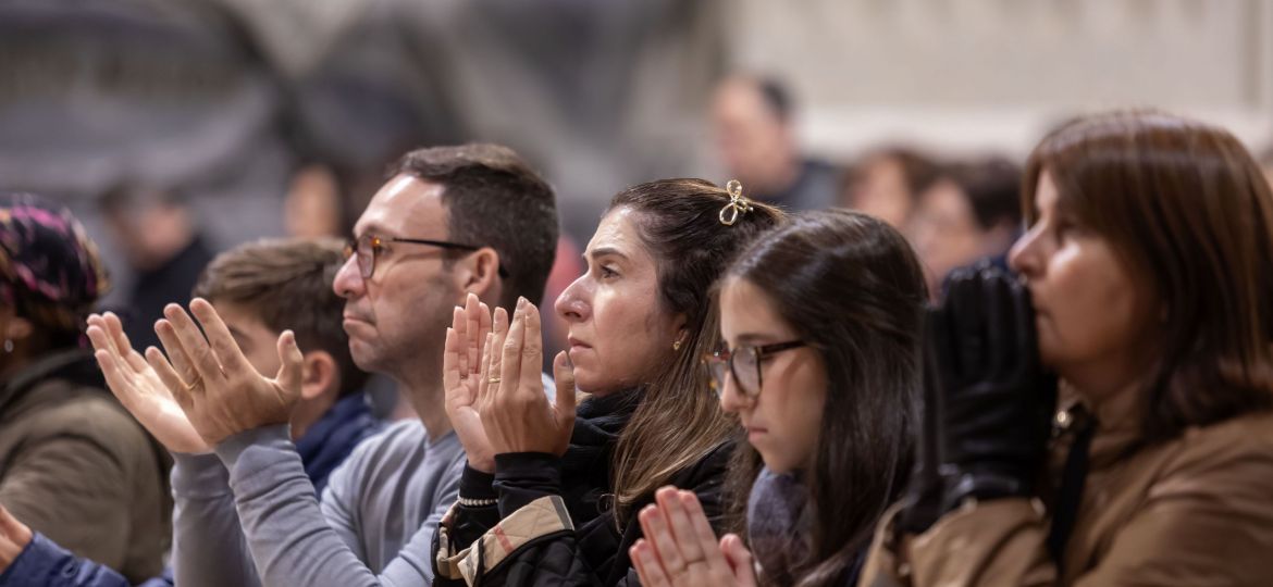 DIOCESE OF ROME PRAYS FOR POPE FRANCIS