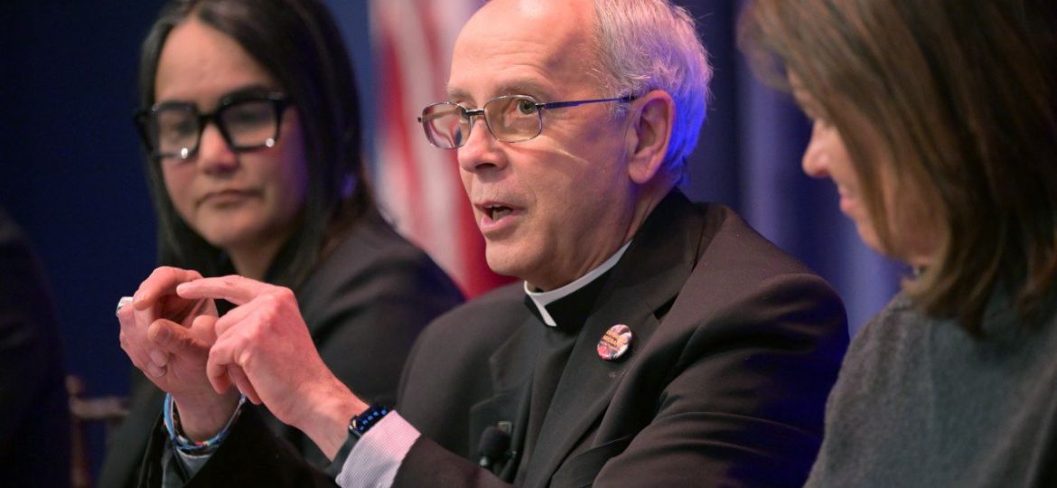 BISHOP SEITZ GEORGETOWN DIALOGUE MIGRATION MASS DEPORTATION REFUGEE RESETTLEMENT