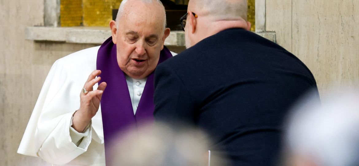 POPE FRANCIS LENTEN PENANCE SERVICE