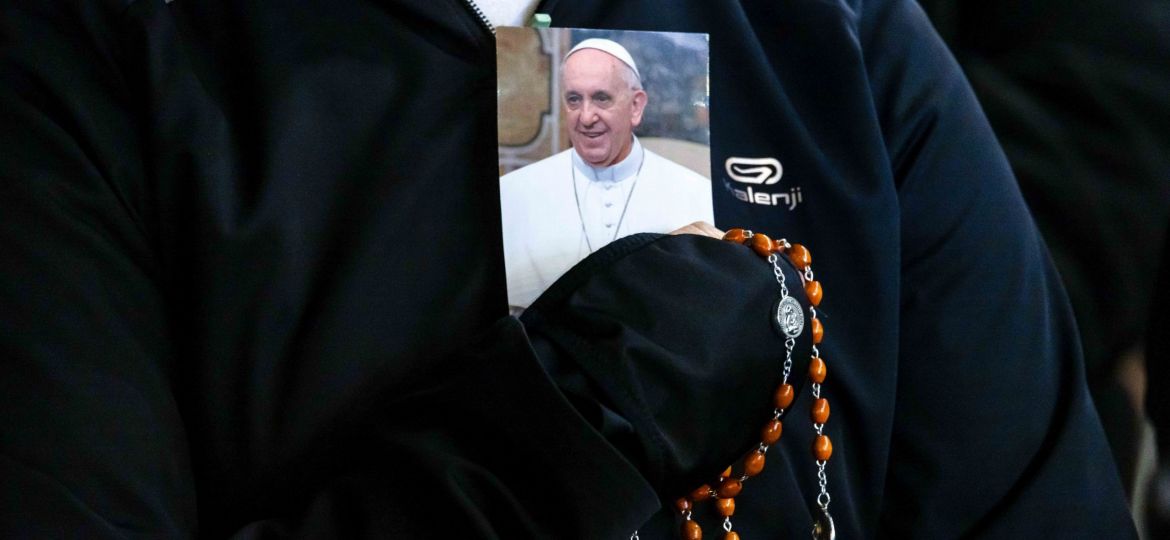 ROSARY AT VATICAN FOR POPE FRANCIS MARCH 3, 2025