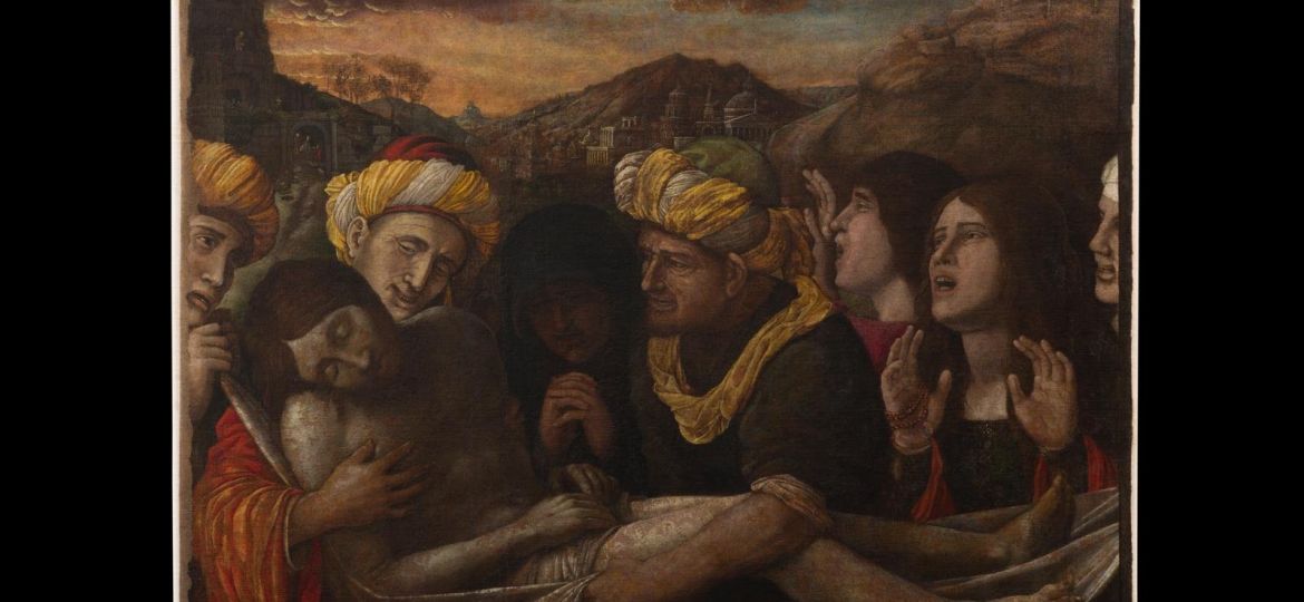 DEPOSITION OF CHRIST ANDREA MANTEGNA VATICAN MUSEUMS