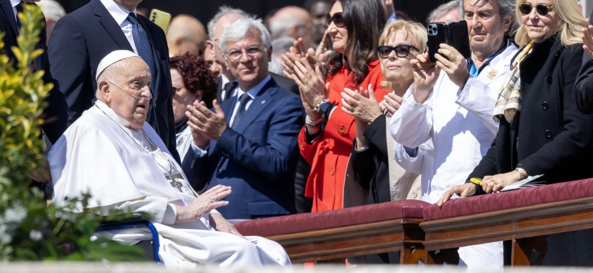 POPE FRANCIS MASS JUBILEE SICK AND HEALTH CARE WORKERS