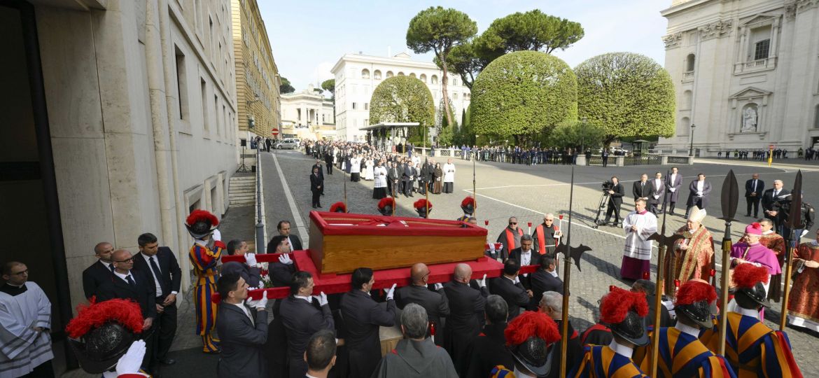 TRANSFER OF POPE FRANCIS' MORTAL REMAINS