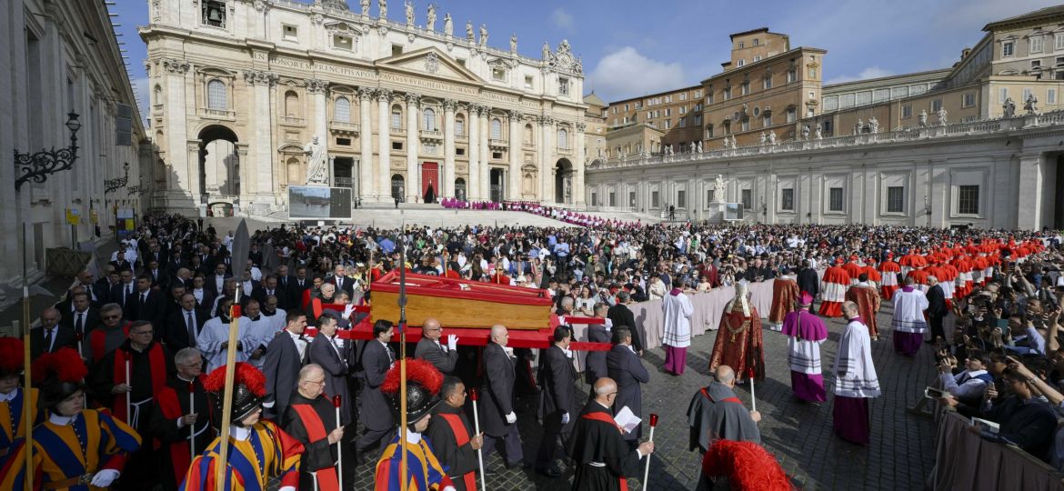 TRANSFER OF POPE FRANCIS' MORTAL REMAINS