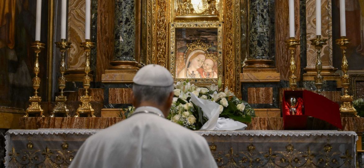 POPE LEO XIV SHRINE OF OUR LADY OF GOOD COUNSEL