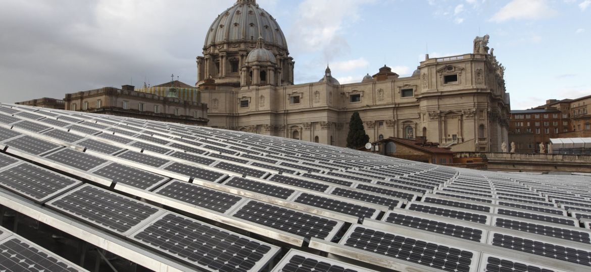 FILE VATICAN SOLAR PANELS