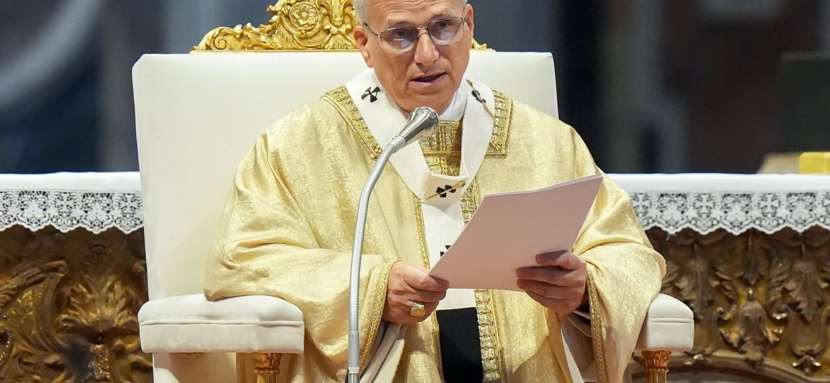 POPE LEO XIV PRIESTS ORDINATION DURING MASS FOR THE FEAST OF THE SACRED HEART OF JESUS