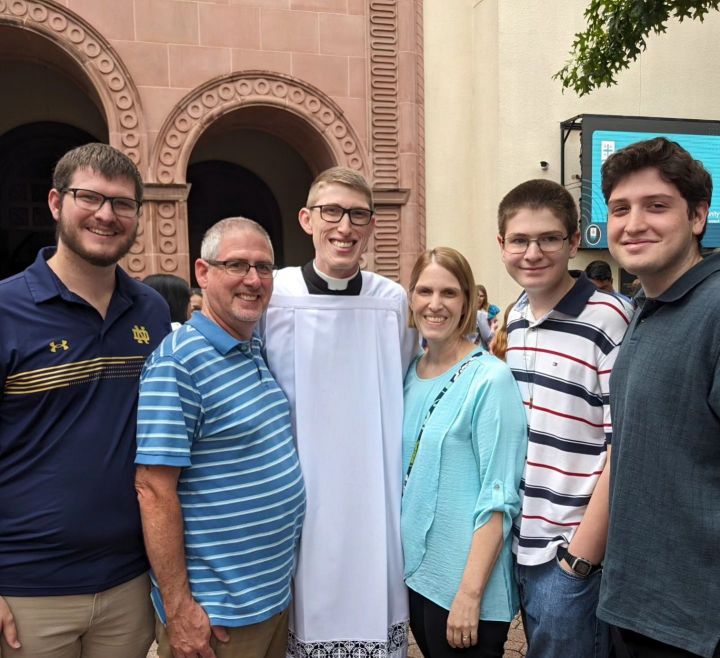 Family, faith help shape seminarian’s vocation