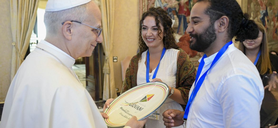 POPE LEO XIV AND MEDITERRANEAN YOUNG ADULTS