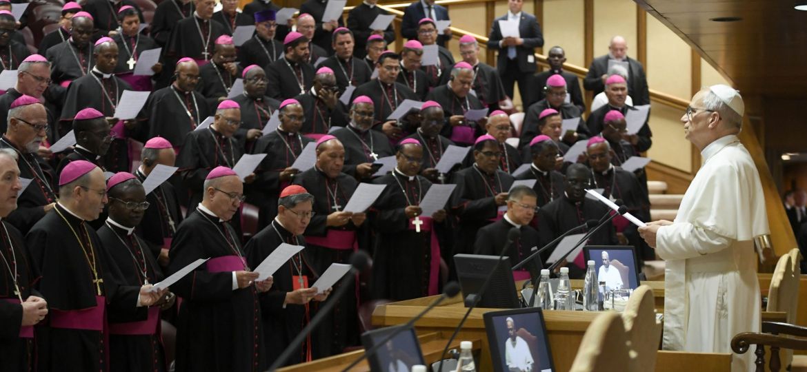 NEW BISHOPS VATICAN MEETING POPE LEO XIV