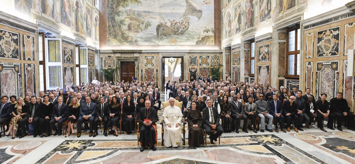 POPE LEO XIV MEETS CONFERENCE ON HUMAN FRATERNITY
