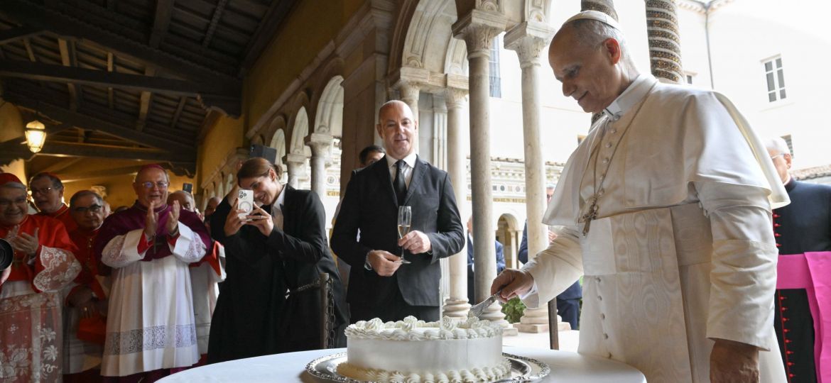 POPE LEO BIRTHDAY AFTER ECUMENICAL PRAYER