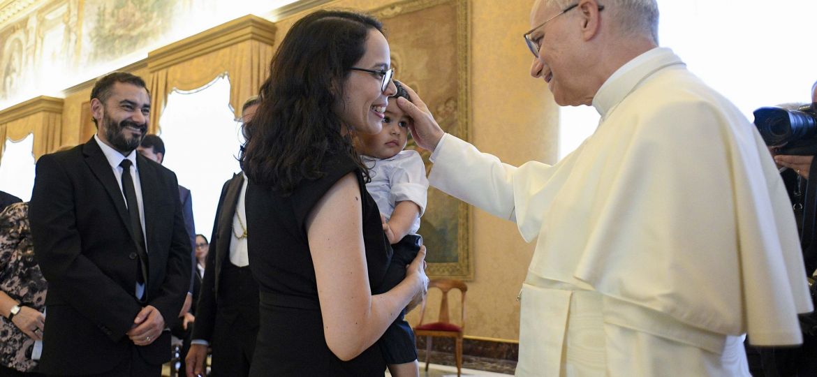 POPE LEO XIV AND MEETING ON THE FAMILY