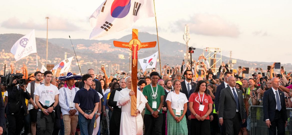 POPE LEO XIV JUBILEE OF YOUTH VIGIL 2025