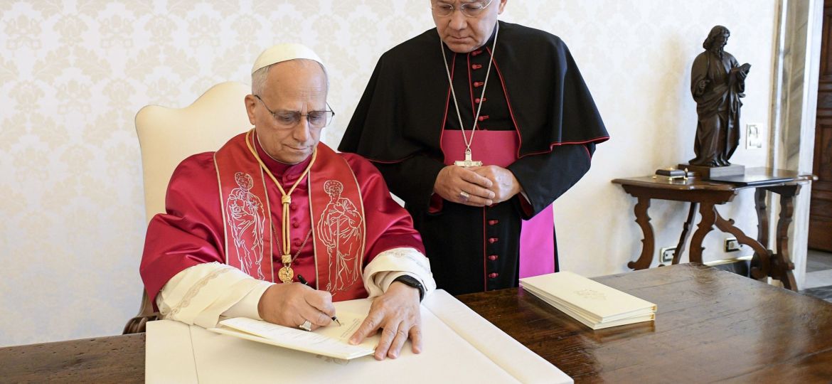 POPE LEO XIV SIGNS EXHORTATION 'DILEXI TE'