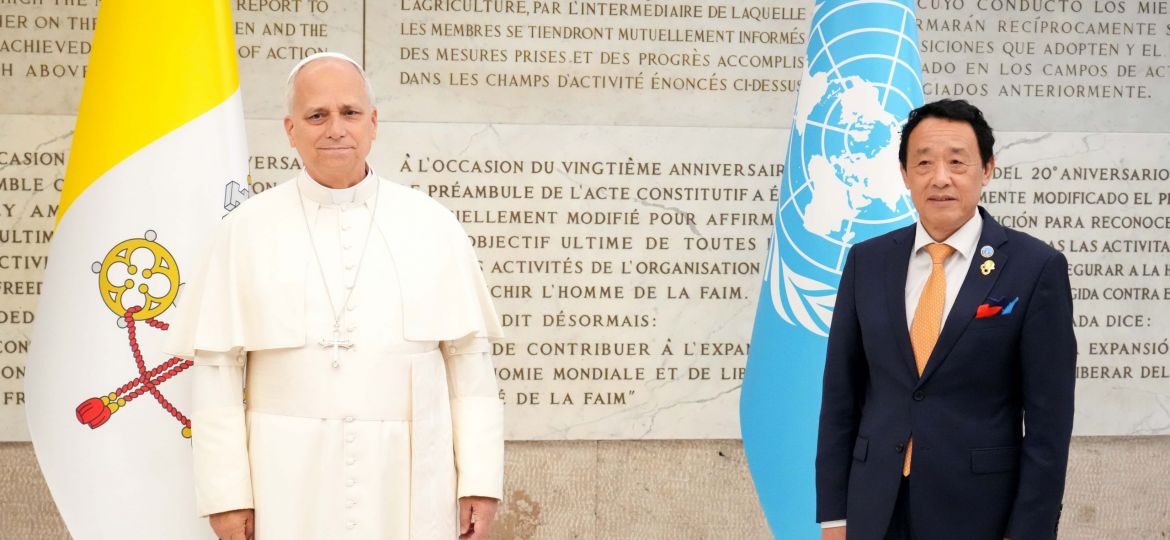 POPE LEO XIV AT FAO WORLD FOOD DAY 2025