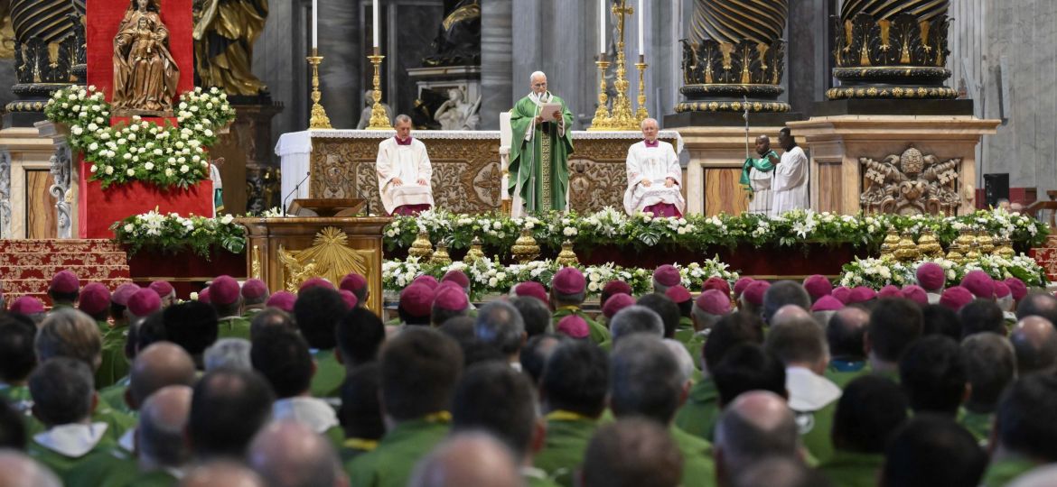 POPE LEO XIV MASS JUBILEE SYNOD