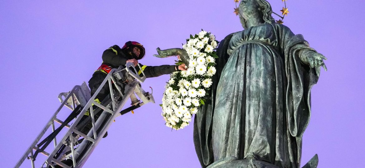 ROME FIREFIGHTERS IMMACULATE CONCEPTION