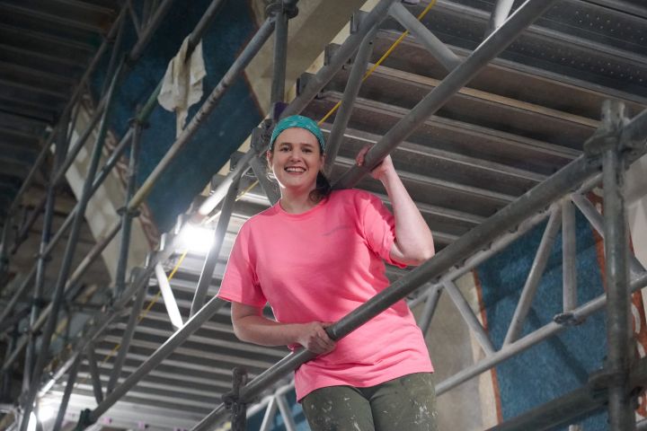 Dallas native uses artistic gifts to lift hearts to heaven at Coppell parish