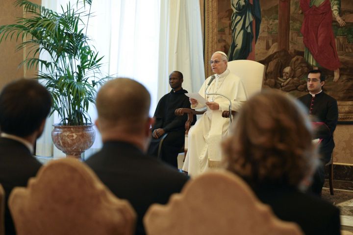 ‘Crisis of relativism’ threatens peace in Europe, pope says