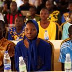 Schoolchildren from St. Mary's Catholic School in Papiri, Nigeria, are seen after arriving at the Niger State Government House Dec. 8, 2025, after being freed from captivity following their abduction by gunmen Nov. 21. Church officials confirmed that the remaining 130 students were released on Dec. 21, ending a month-long ordeal that began when more than 300 pupils were abducted. Following the liberation of all the children and staff abducted from St. Mary's School, the Sisters of Our Lady of Apostles, who manage the school, have expressed deep gratitude for the prayers and support received during the trying period. (OSV News photo/Marvellous Durowaiye, Reuters)