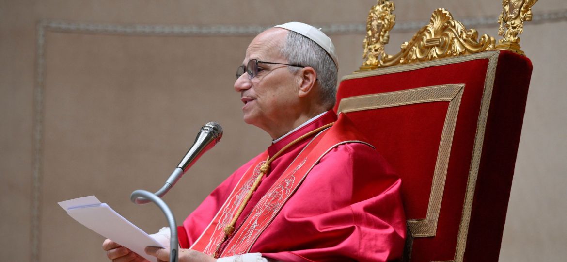 POPE LEO XIV VATICAN MEETING DIPLOMATIC CORPS