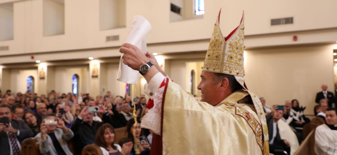 BISHOP MARIO ALBERTO AVILÉS INSTALLATION CORPUS CHRISTI