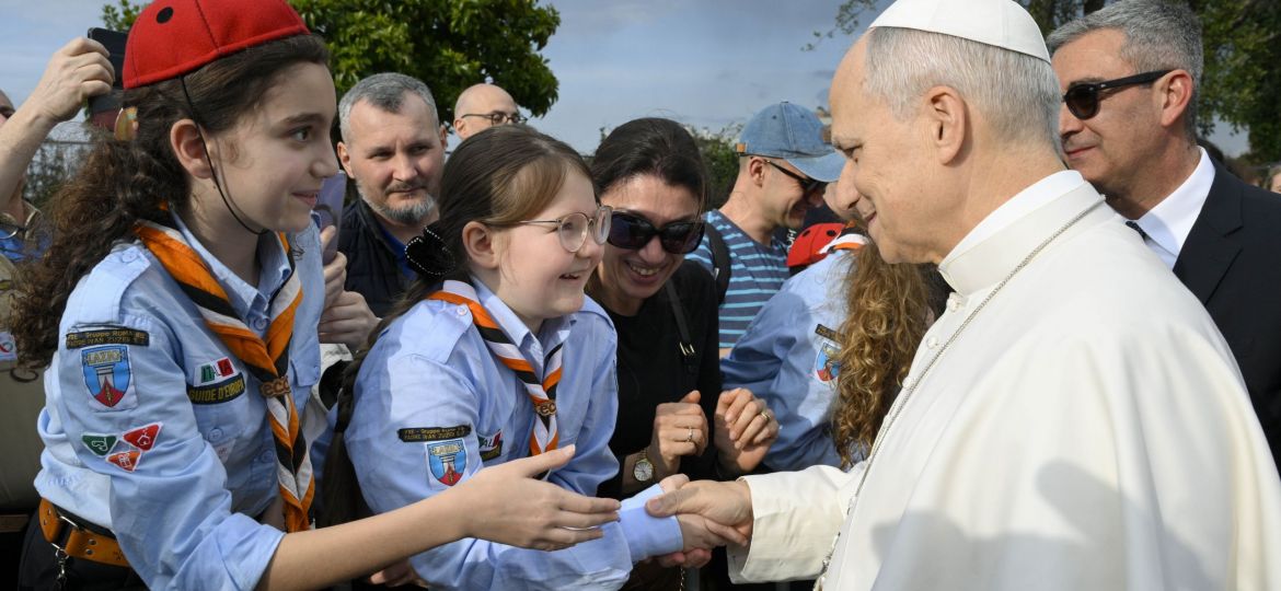 POPE LEO XIV PARISH VISIT  MARCH 8