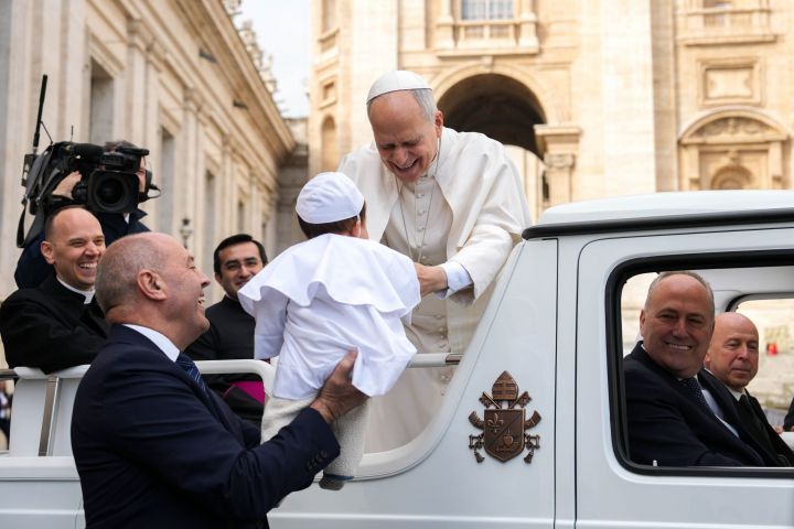Church’s unity comes from faith in Christ and from love, pope says