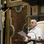 Pope Leo XVI speaks March 12, 2026, in the Clementine Hall of the Apostolic Palace at the Vatican to participants in the "Cattedra dell'Accoglienza," a cultural and educational event. Addressing the group one week before the March 19 feast of St. Joseph, Pope Leo reflected on Jesus' foster father's exemplary role as a responsible guardian for the Holy Family. (OSV News/Matteo Pernaselci, Vatican Media)