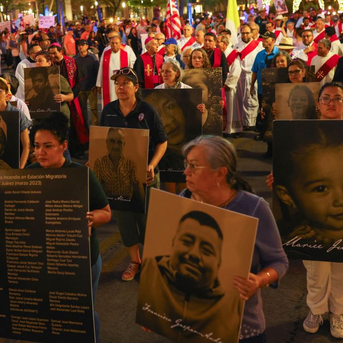 (SPANISH) MIGRATION MARCH EL PASO PROTEST TRUMP ADMINISTRATION DEPORTATION