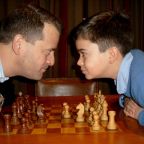 Pedro Ballester and his father, who is also named Pedro, play chess in this undated photo. Ballester, who hailed from Manchester, England, died after battling cancer in 2018 at age 21. A diocesan inquiry into his life is currently underway, preparatory work that could eventually lead to the opening of a formal sainthood cause. (OSV News photo/courtesy of Pedro Ballester Sr.)