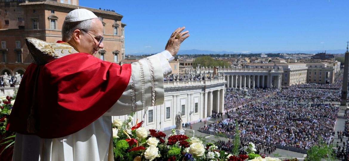 POPE LEO EASTER 'URBI ET ORBI' 2026