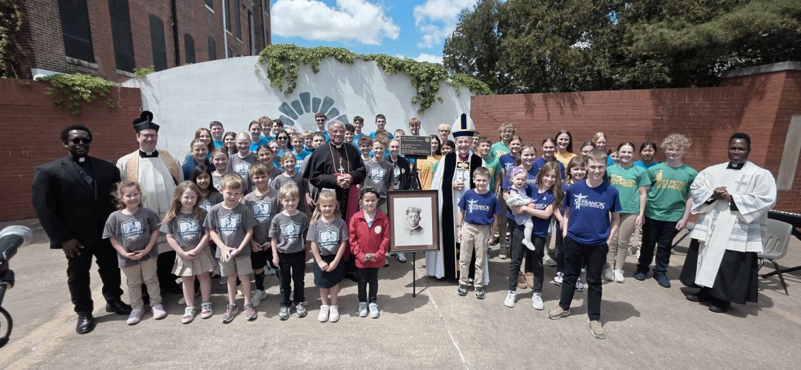 SHRINE ANNOUNCEMENT VENERABLE FATHER AUGUSTUS TOLTON