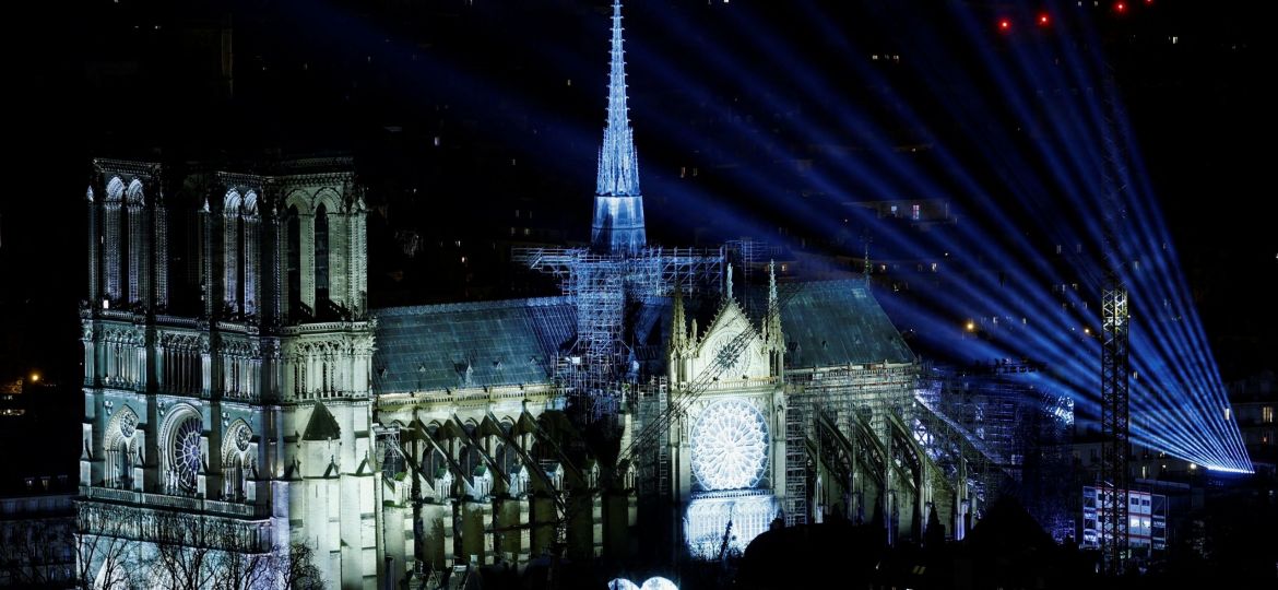 NOTRE DAME REOPENING CEREMONY