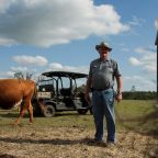 Cattle farmer Ray Hodges tends to livestock on his 300-acre farm as rising fuel costs impact agricultural production in Old Town, Fla., April 27, 2026. On April 14, the American Farm Bureau Federation reported, "Rising input costs tied to the conflict in the Middle East are adding strain to an already challenging farm economy." (OSV News photo/Maria Alejandra Cardona, Reuters)
