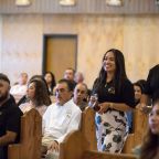 Cursillo Center at Our Lady of Lourdes Catholic Parish in Dallas celebrated its 50th Anniversary with a mass on Saturday afternoon officiated by Friar Luis Arraiza.