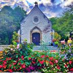 The St. Joan of Arc Chapel can be seen on the Milwaukee campus of Marquette University in this summer 2019 photo. (CNS photo/courtesy Marquette University)