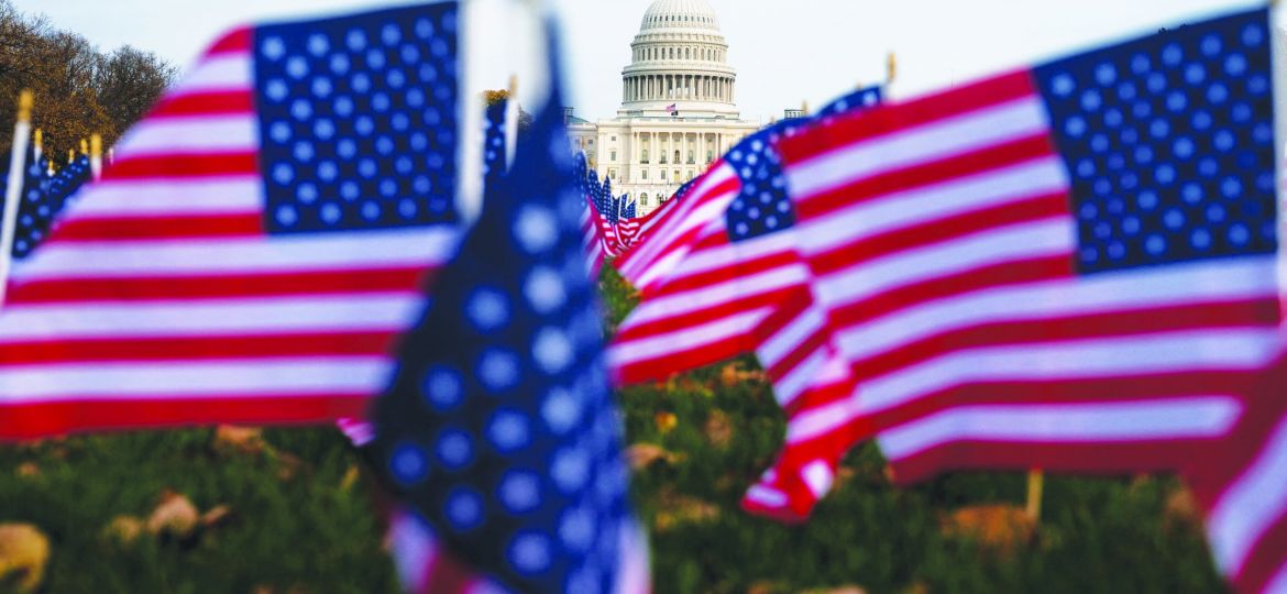 FILE PHOTO AMERICAN FLAG