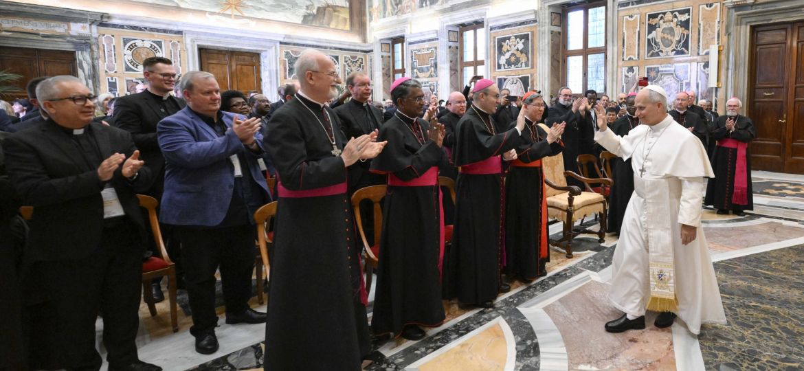POPE LEO PONTIFICAL MISSION SOCIETIES VATICAN MEETING